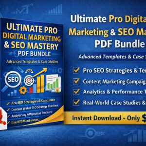Boost your digital marketing and SEO skills with this Premium PDF Bundle.