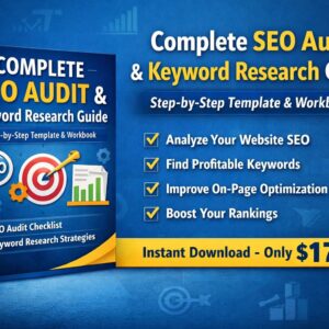 Complete SEO Audit & Keyword Research Guide PDF – Step by Step Template”